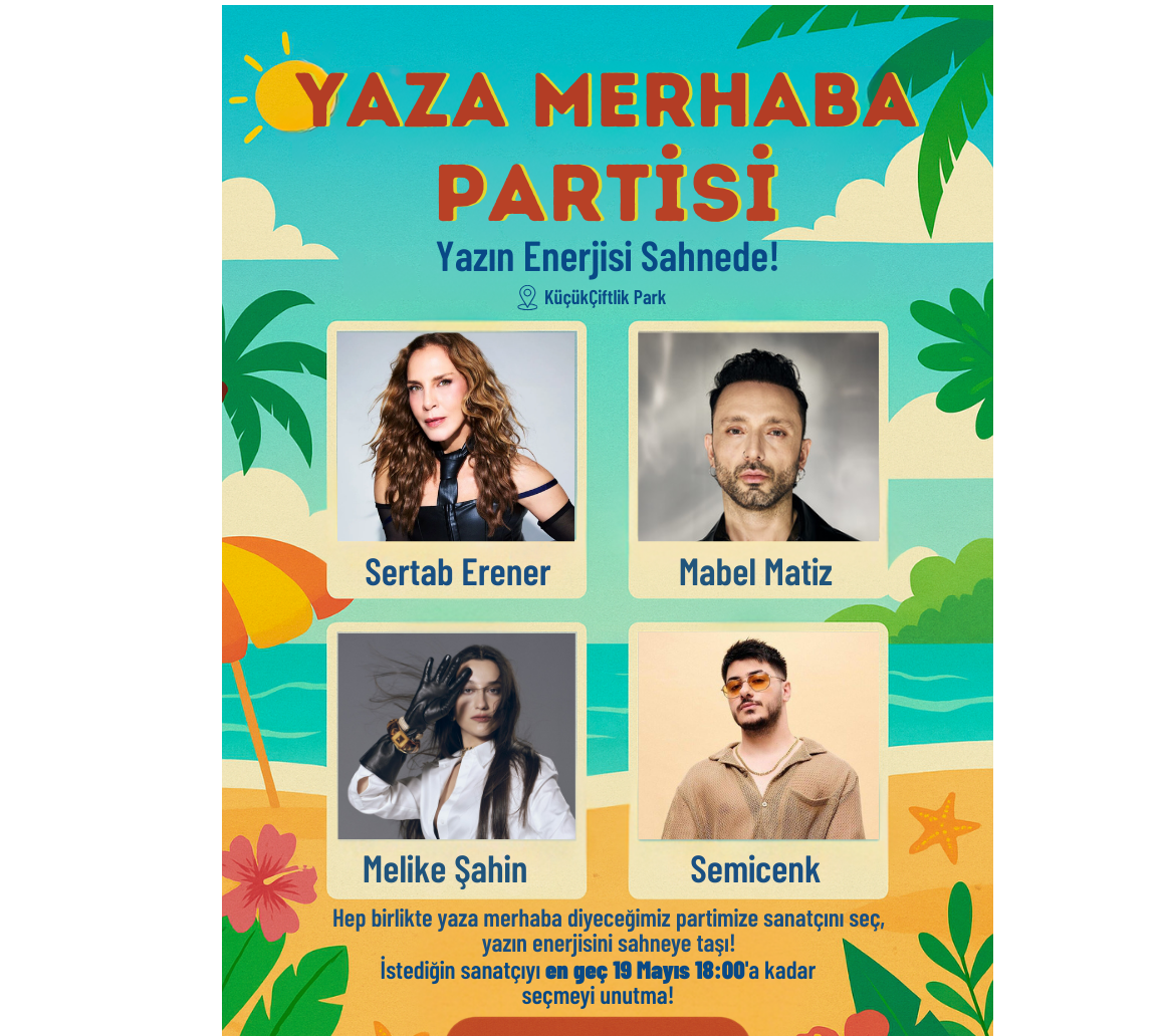 Yaz Tatil Konser Seçimi